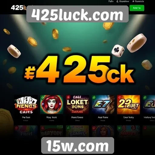 Experiência do usuário em 425luck.com
